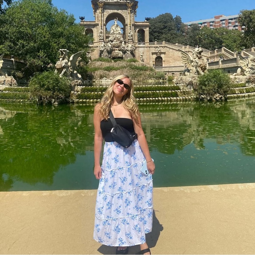Floral Maxi Skirt